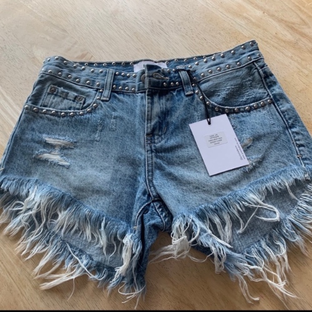NWT Pistola Denim Gigi Shorts